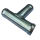 Соединитель тройник D-18 мм сталь угол 90 градусов
